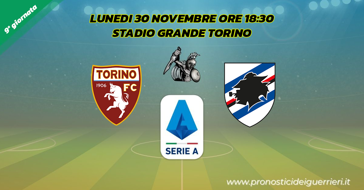 TORINO SAMPDORIA serie a 9 giornata 30 novembre 2020 TORINO SAMPDORIA serie a 9 giornata 30 novembre 2020