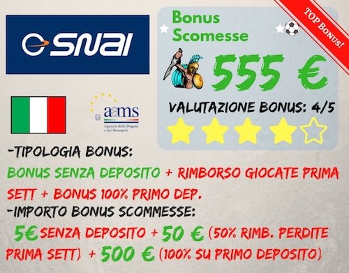 bonus-scommesse-snai