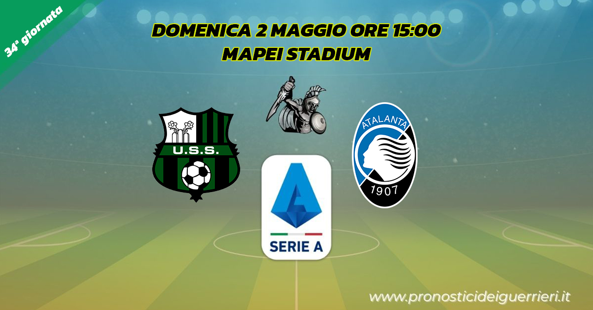 sassuolo atalanta serie a 34 giornata 2 maggio 2021 sassuolo atalanta serie a 34 giornata 2 maggio 2021