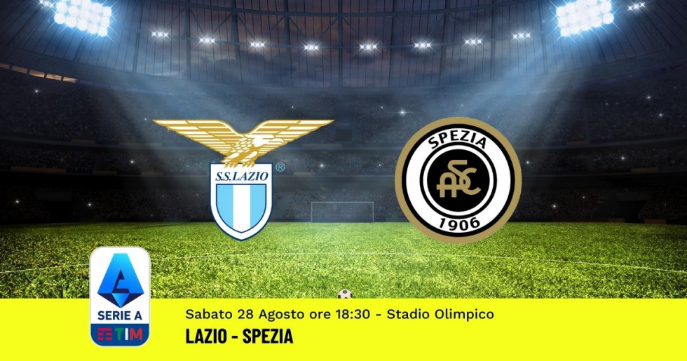 Pronostico Lazio-Spezia: 2^ Giornata Serie A (28 Agosto 2021)