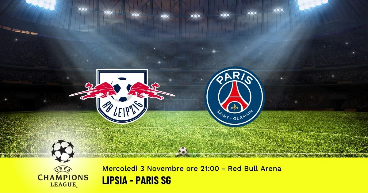 Lipsia-Paris SG, Champions League: Pronostico Del 3 Novembre 2021