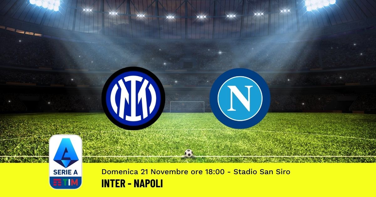 Pronostico InterNapoli 13^ Giornata Serie A