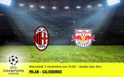 Milan-Salisburgo, 6ª giornata Champions League: diretta tv, formazioni e pronostici