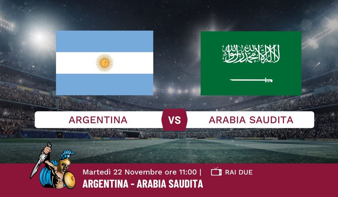 Pronostico Argentina-Arabia Saudita, Mondiali Qatar 2022, Info e Quote