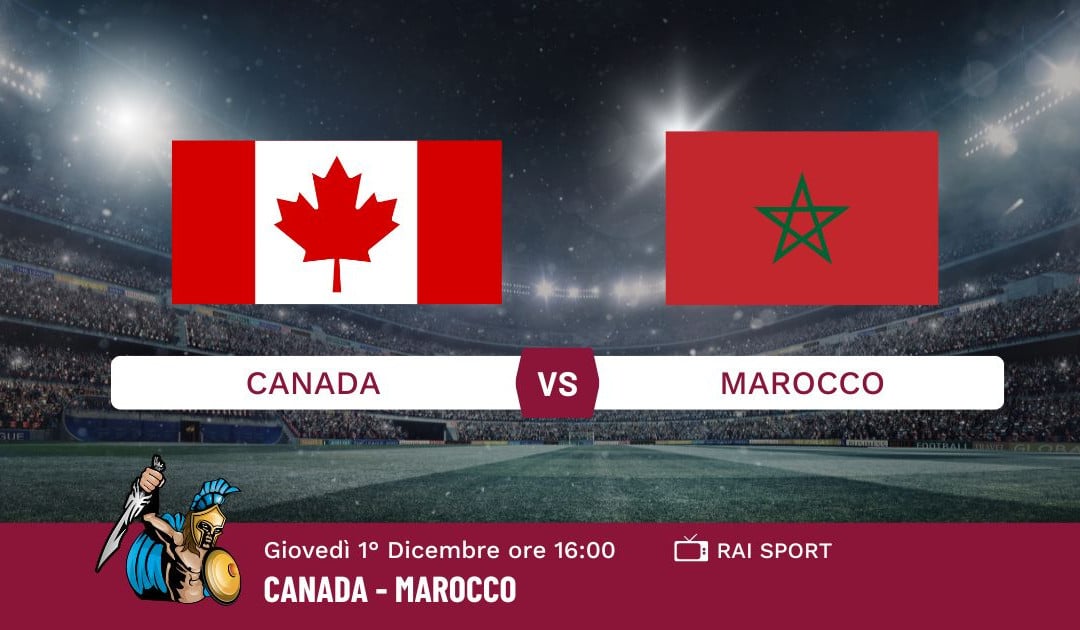 Pronostico Canada-Marocco, Mondiali Qatar 2022, Info e Quote