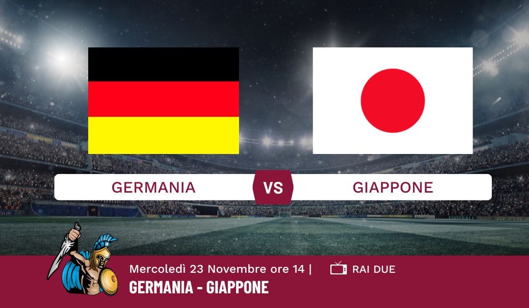 Pronostico Germania-Giappone, Mondiali Qatar 2022, Info e Quote