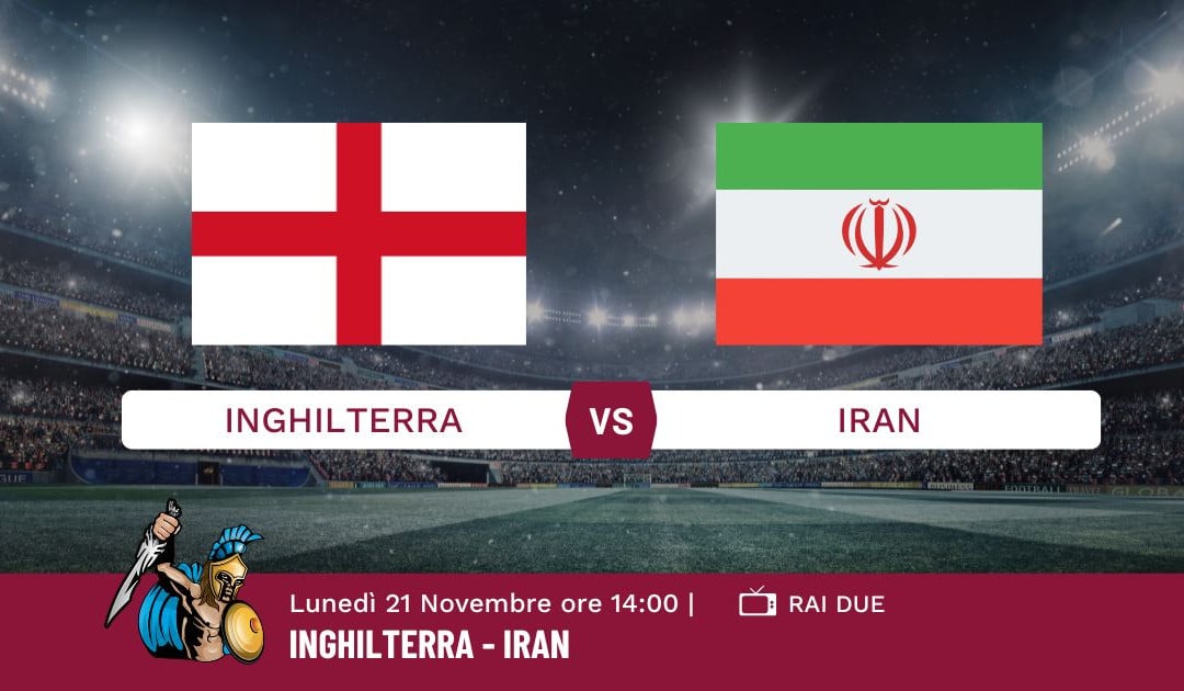 Pronostico Inghilterra-Iran, Mondiali Qatar 2022, Info e Quote