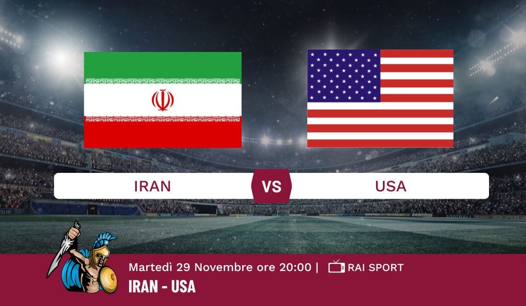 Pronostico Iran-USA, Mondiali Qatar 2022, Info e Quote
