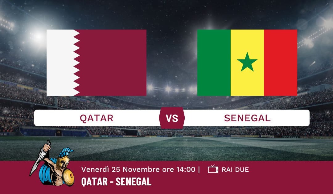 Pronostico Qatar-Senegal, Mondiali Qatar 2022, Info e Quote