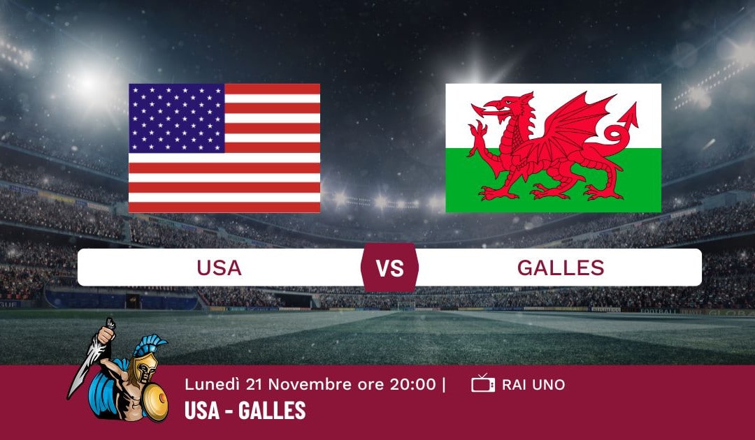 Pronostico Usa-Galles, Mondiali Qatar 2022, Info e Quote