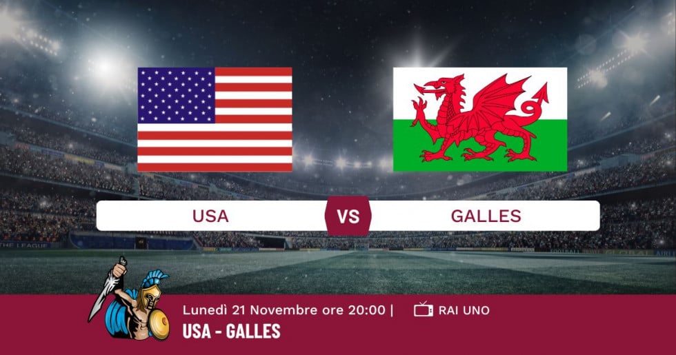 Pronostico UsaGalles (girone B) 21 Novembre 2022