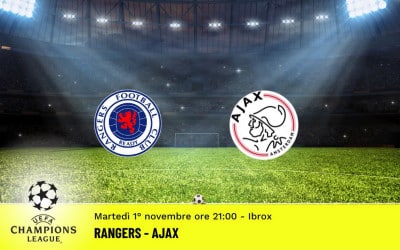 Rangers-Ajax, 6ª giornata Champions League: diretta tv, formazioni e pronostici