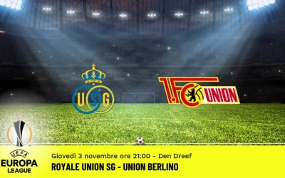 Royale Union SG-Union Berlino, 6ª giornata Europa League: diretta tv, formazioni e pronostici