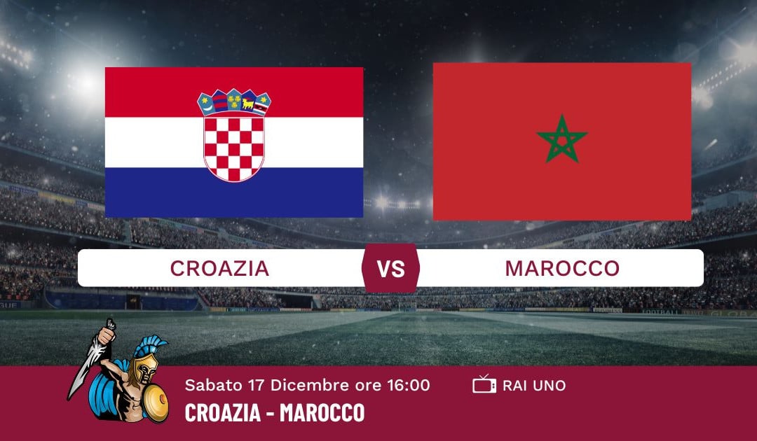 Pronostico Croazia-Marocco: Finale 3°- 4° posto Qatar 2022