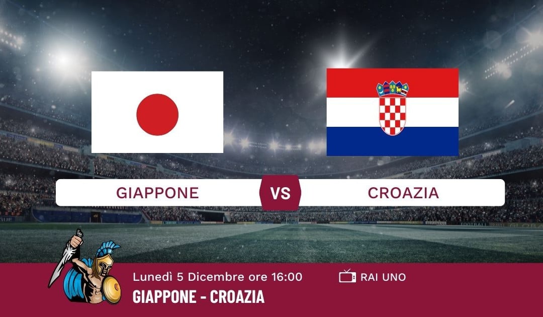 Pronostico Giappone-Croazia, Mondiali Qatar 2022, Info e Quote