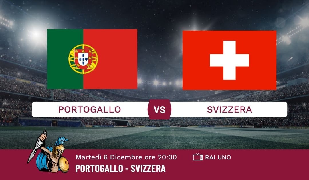 Pronostico Portogallo-Svizzera, Mondiali Qatar 2022, Info e Quote