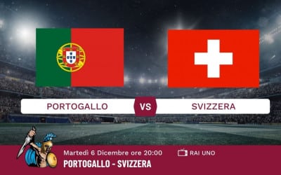 Pronostico Portogallo-Svizzera, Mondiali Qatar 2022, Info e Quote