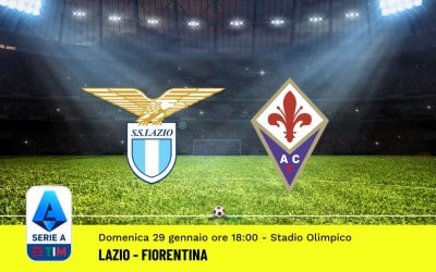 Pronostico Lazio-Fiorentina, 20ª Giornata Serie A: Info, Quote, Giocate Consigliate