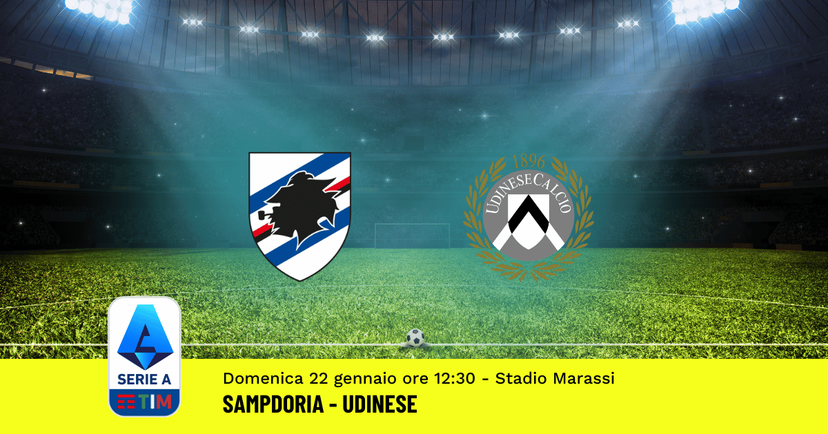 pronostico-sampdoria-udinese-19-giornata-serie-a-22-gennaio-2023