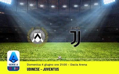 Pronostico Udinese-Juventus, 38ª Giornata Serie A: Info, Quote, Giocate Consigliate