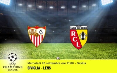 Siviglia-Lens, Champions League: diretta tv, formazioni e pronostici