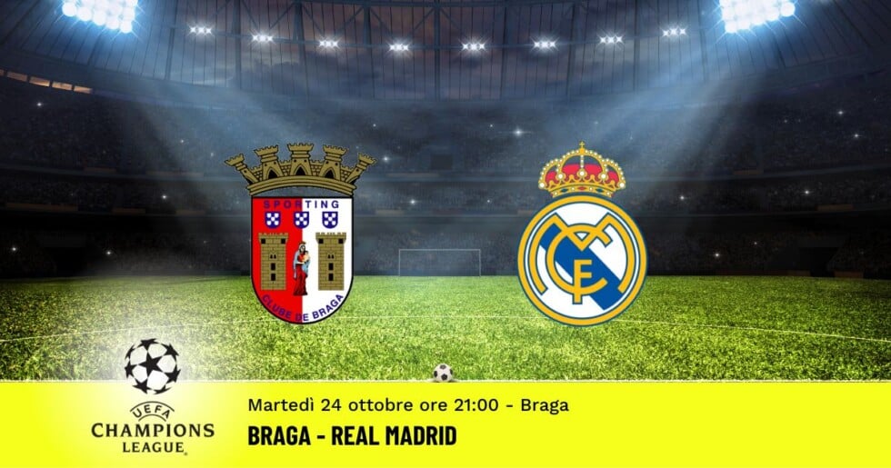 Braga Real Madrid Pronostico Champions League