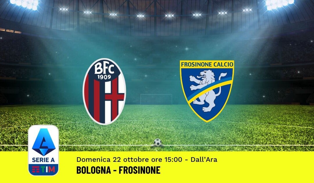 Pronostico Bologna-Frosinone, 9ª Giornata Serie A: Info, Quote, Giocate Consigliate