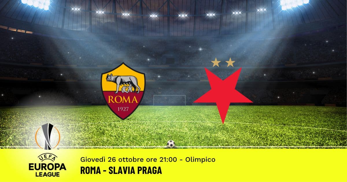 roma-slavia-praga-europa-league-26-ottobre-2023