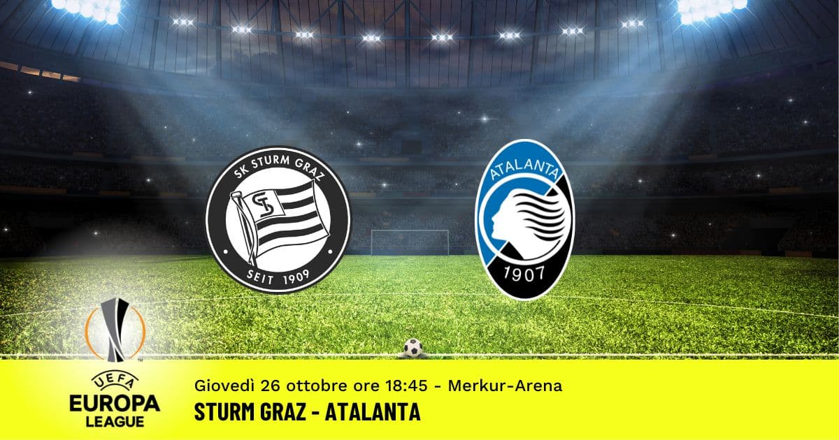 Pronostico Atalanta-Sturm Graz, statistiche e consigli per la partita