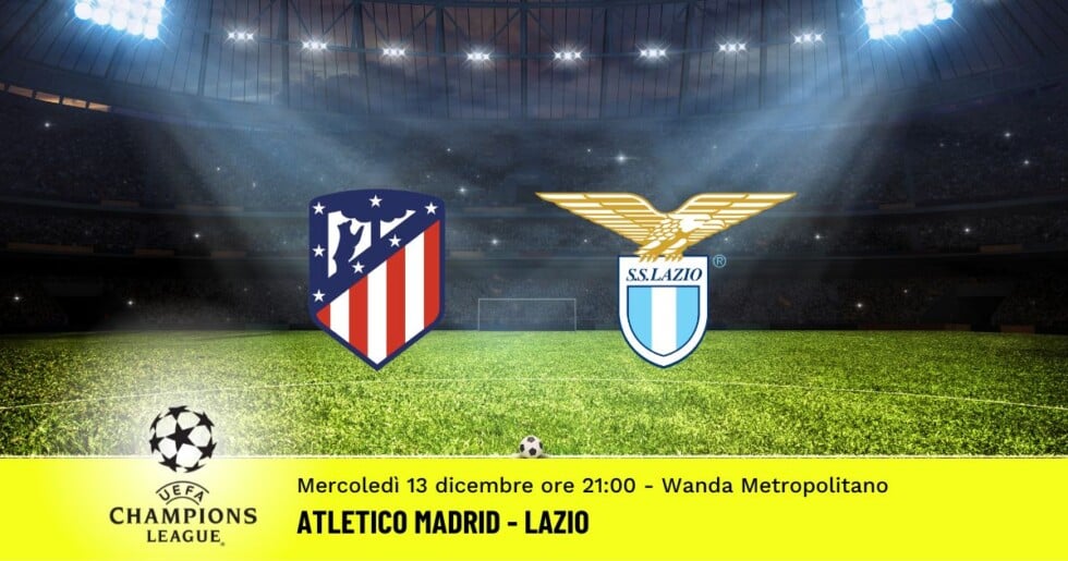 Atletico Madrid-Lazio Pronostico Champions League 13.12.2023