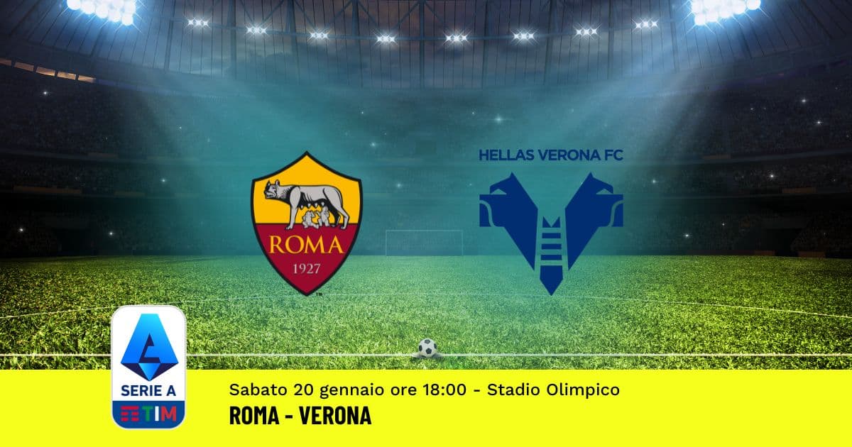 pronostico-roma-verona-21-giornata-serie-a-20-gennaio-2024