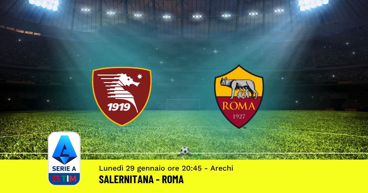 pronostico-salernitana-roma-22-giornata-serie-a-29-gennaio-2024