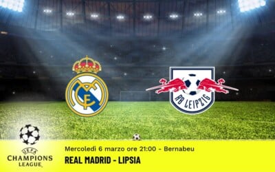 Real Madrid-Lipsia, Champions League: diretta tv, formazioni e pronostici
