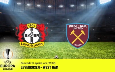 Leverkusen-West Ham, Europa League: diretta tv, formazioni e pronostici