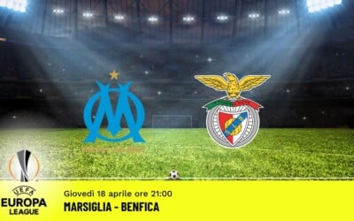 Marsiglia-Benfica, Europa League: diretta tv, formazioni e pronostici