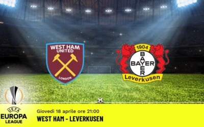 West Ham-Leverkusen, Europa League: diretta tv, formazioni e pronostici