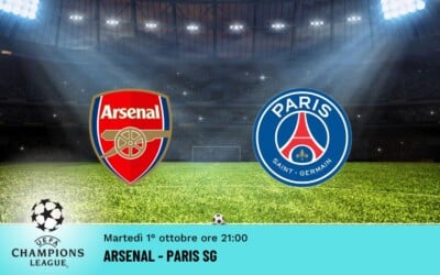 Arsenal-Paris SG, Pronostico Champions 01.10.2024