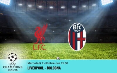 Liverpool-Bologna, Pronostico Champions 02.10.2024