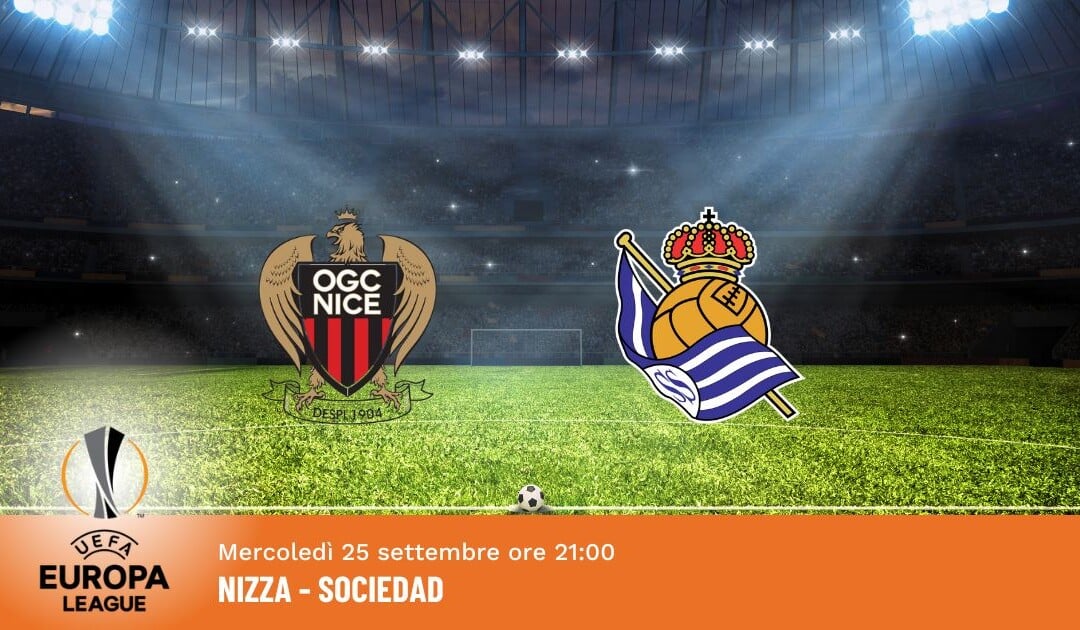 Nizza-Sociedad: Pronostico Europa League 25.09.2024