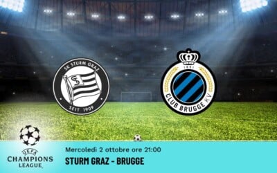 Sturm Graz-Brugge, Pronostico Champions 02.10.2024