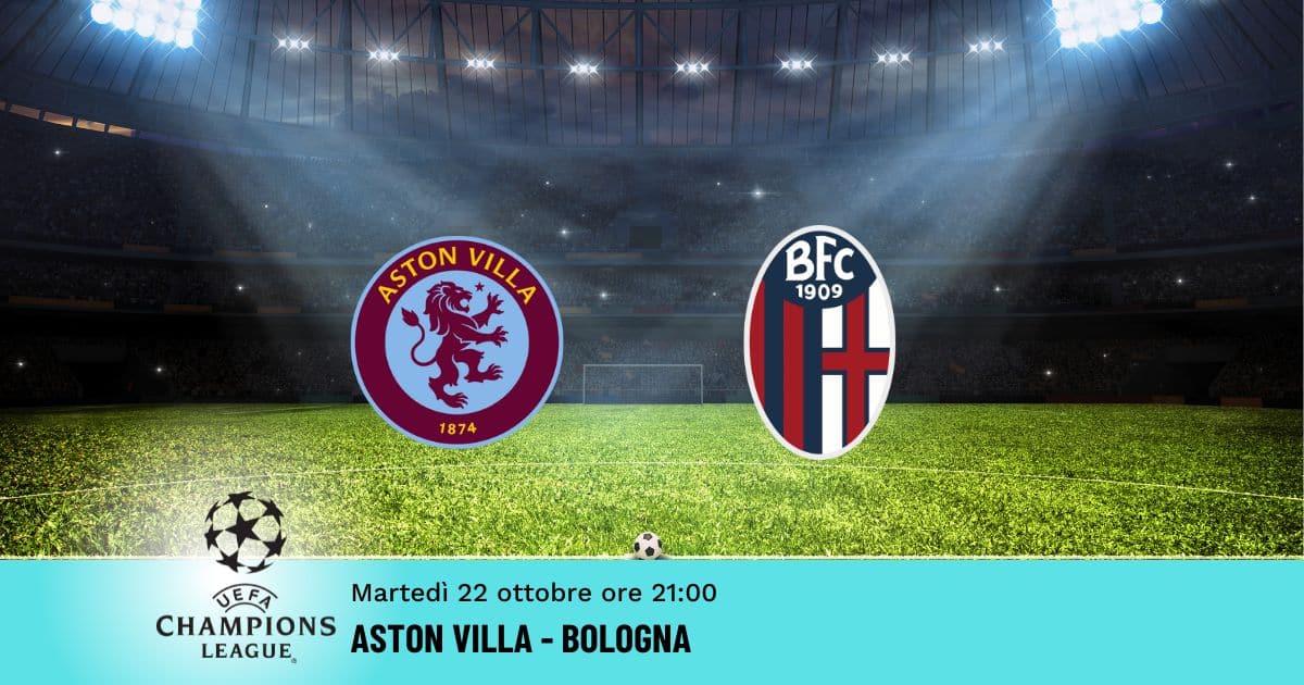 Aston-villa-bologna-pronostico-champions-22-10-2024