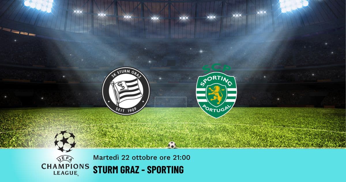 sturm-graz-sporting-pronostico-champions-22-10-2024