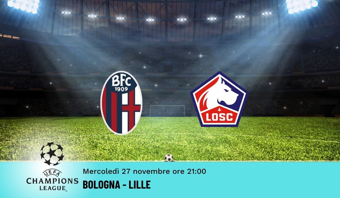 Bologna-Lille, Pronostico Champions 27.11.2024