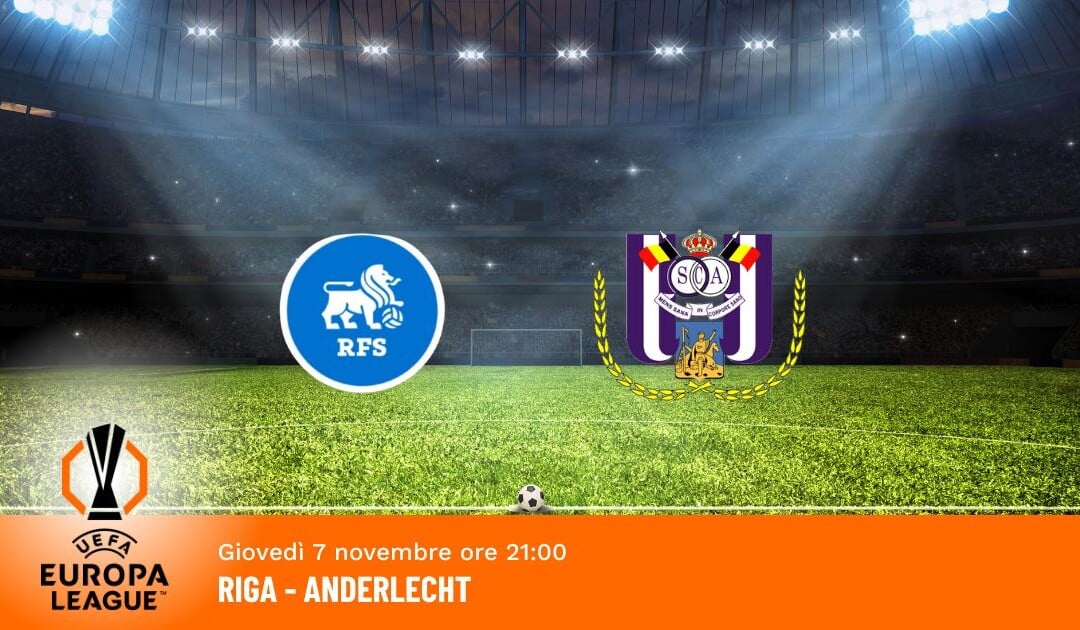 Riga-Anderlecht: Pronostico Europa League 07.11.2024