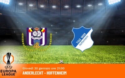 Anderlecht-Hoffenheim: Pronostico Europa League 30.01.2025