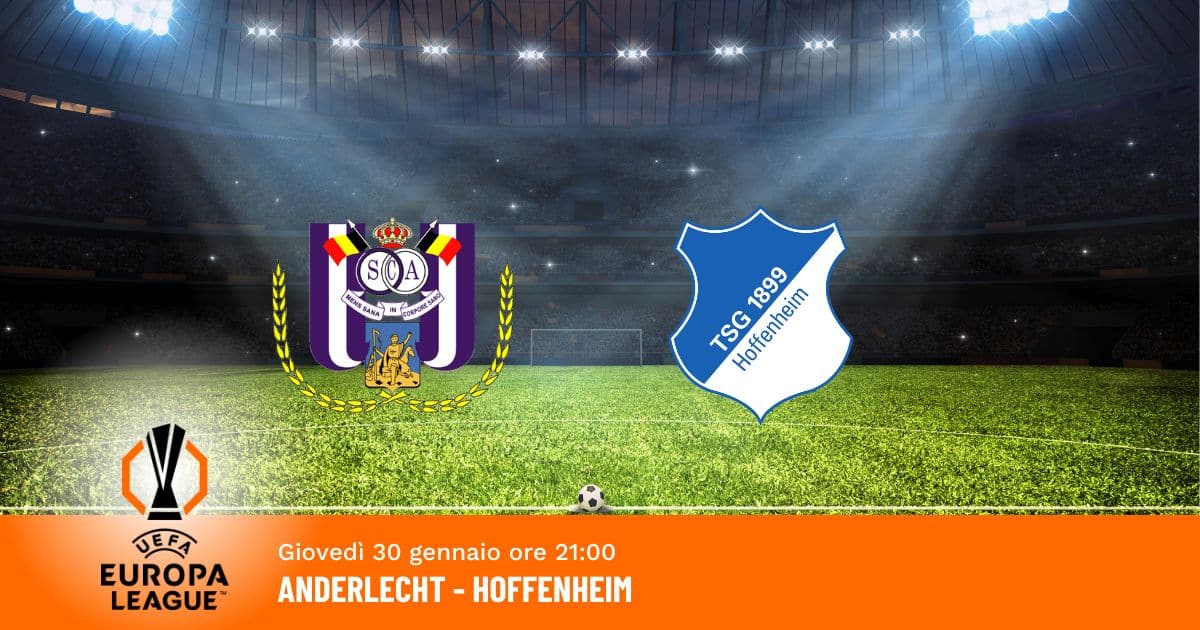 anderlecht-hoffenheim-pronostico-europa-league-30-01-2025