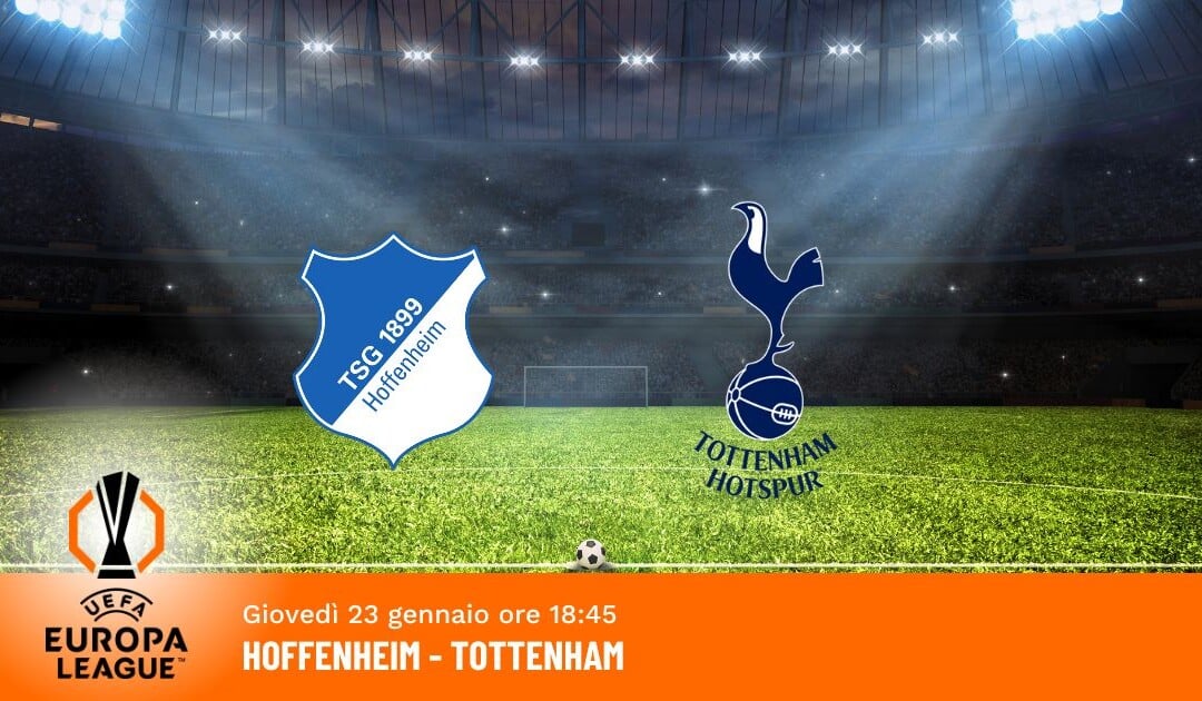 Hoffenheim-Tottenham: Pronostico Europa League 23.01.2025