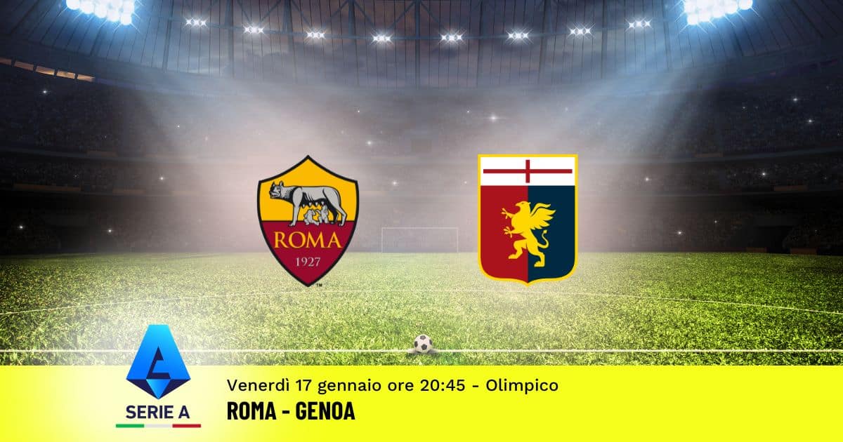 pronostico-roma-genoa-21-giornata-serie-a-17-gennaio-2025