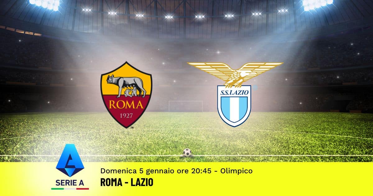 pronostico-roma-lazio-19-giornata-serie-a-5-gennaio-2025