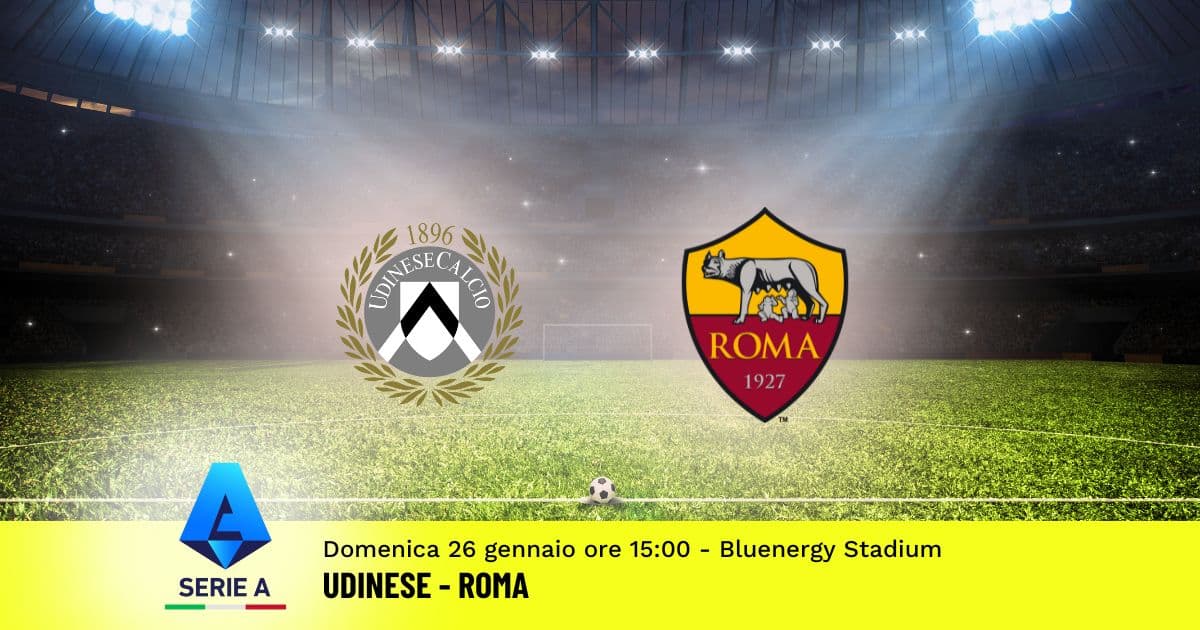 pronostico-udinese-roma-22-giornata-serie-a-26-gennaio-2025